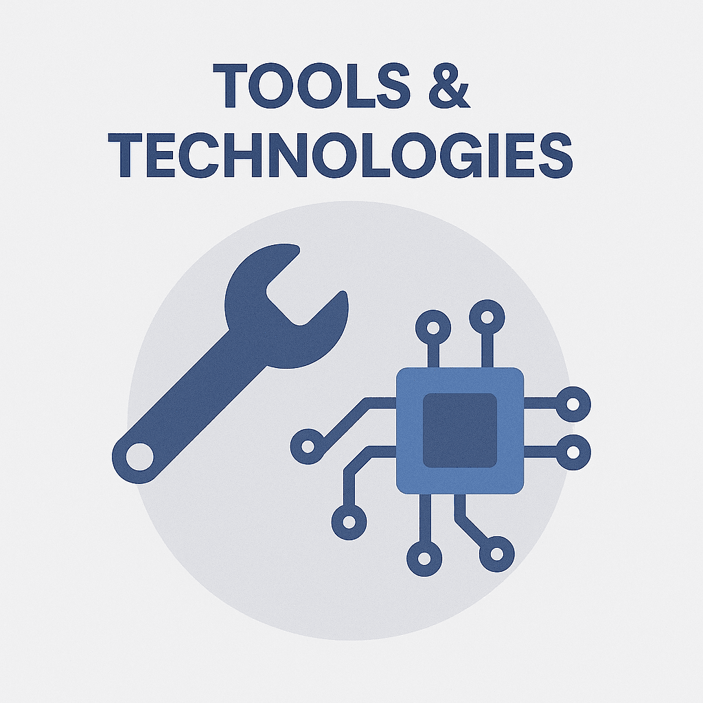 Tools and technologies visual